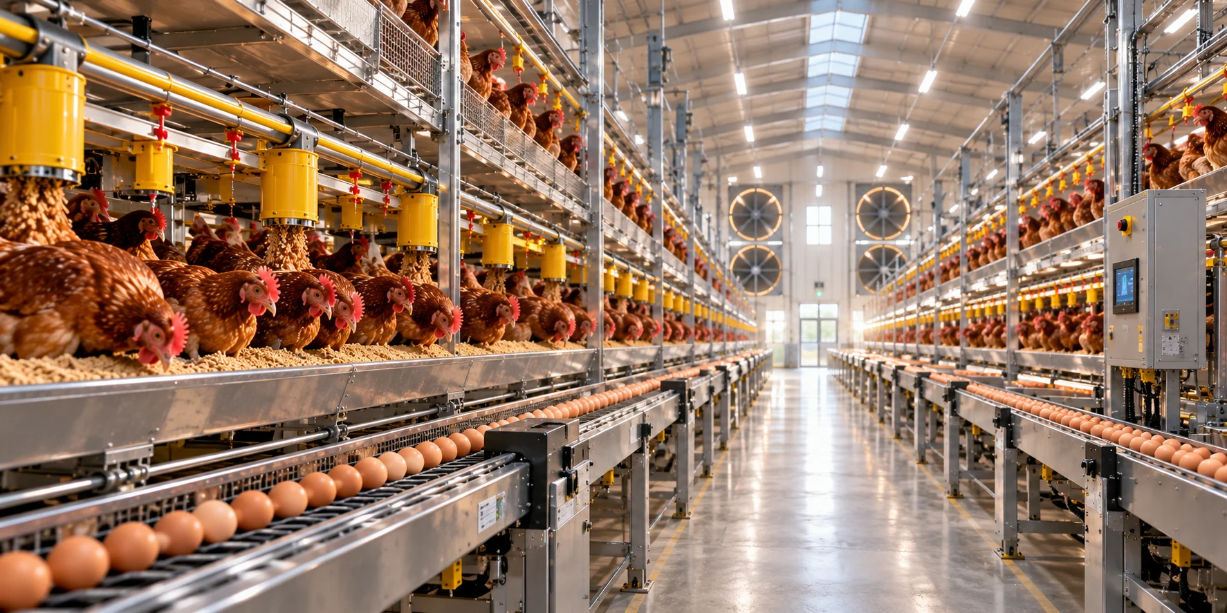 Layer poultry concept visualisation